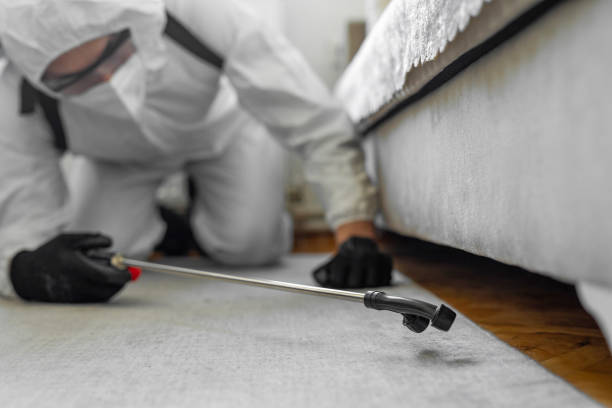Professional Termite Control technician working in Robins AFB, GA